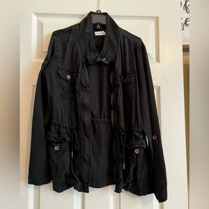 Black Tensil Jacket. Grace & Lace. M.